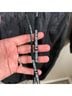 Paco Rabanne 100% Nylon Black Coat Size S - photo 9