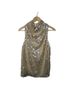 Altuzarra 61% Polyester 23% Polyamide 10% Metallic Fiber 100% Polyester Ivory Tank Top Size 12 - photo 1