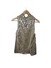 Altuzarra 61% Polyester 23% Polyamide 10% Metallic Fiber 100% Polyester Ivory Tank Top Size 12 - photo 2