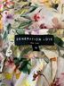 Generation Love 100% Silk Floral Multi Color Sleeveless Blouse Size M - photo 4