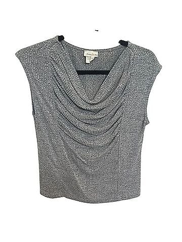 Meadow Rue Cowl Neck Short Sleeve Top (view 1)