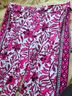 Lilly Pulitzer Floral Multi Color Casual Pants Size L - photo 7