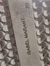 Isabel Marant 100% Leather White Black Sneakers Size EU 39 - photo 11