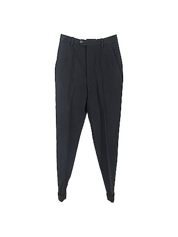 Isabel Marant Isabel Marant Straight Leg Trousers in Black Polyester (view 1)