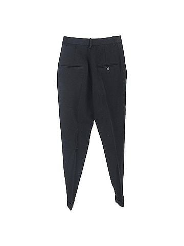Isabel Marant Isabel Marant Straight Leg Trousers in Black Polyester (view 2)