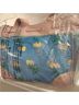 Juicy Couture Floral Blue Pink Tote One size - photo 3
