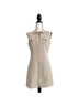 All That Jazz 100% Polyester Solid Tan Casual Dress Size M - photo 1