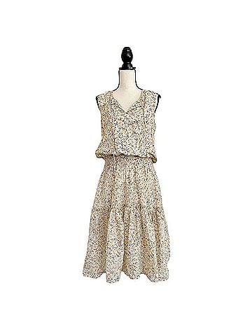 Lauren by Ralph Lauren Voile Casual Dress (view 1)