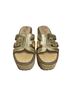 Sam Edelman 100% Leather Solid Gold Wedges Size 8 - photo 4