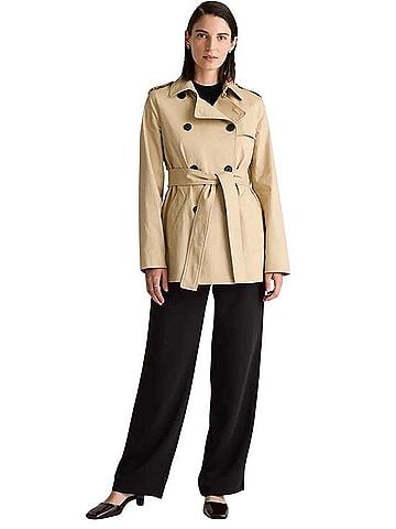 Quince Classic Beige Trench Coat Trenchcoat (view 1)
