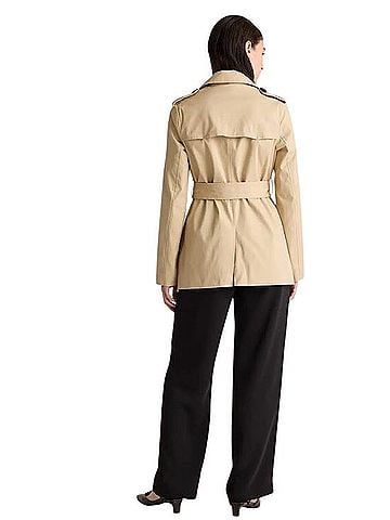 Quince Classic Beige Trench Coat Trenchcoat (view 2)
