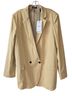 Theory Solid Yellow Blazer Size 12 - photo 1