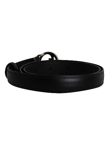 Gucci Gucci Blondie Interlocking GG Belt in Black Leather (view 2)