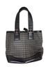 Coach Print Black Leather Tote One size - photo 2