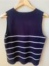 Joie Stripes Blue White Skort Size L - photo 12