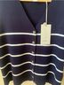 Joie Stripes Blue White Skort Size L - photo 5
