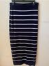 Joie Stripes Blue White Skort Size L - photo 7