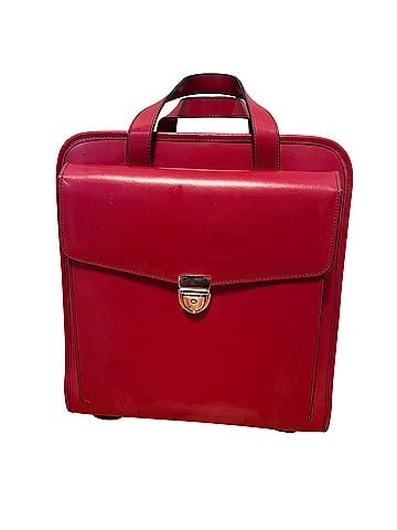 Jack Georges Jack George’s Leather Wheeled Briefcase Leather Laptop Bag (view 1)
