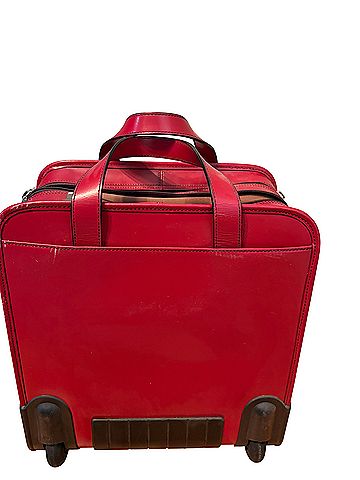 Jack Georges Jack George’s Leather Wheeled Briefcase Leather Laptop Bag (view 2)