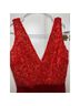 Nadine 100% Polyester 97% Polyester 3% Spandex Red Cocktail Dress Size M - photo 4