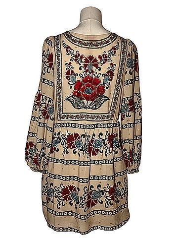 FARM Rio Boho Mini floral Casual Dress (view 2)