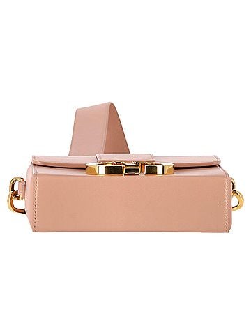 Christian Dior Dior Micro 30 Montaigne Flap Bag in Pink Calfskin Leather (view 1)