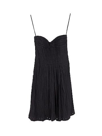 Isabel Marant Isabel Marant Étoile Taylor Strapless Dress in Black Cotton (view 2)
