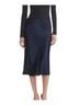 Babaton Blue Silk Skirt Size 2 - photo 1