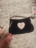 Juicy Couture Black Pink Leather Shoulder Bag One size - photo 4