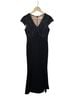 Calvin Klein 100% Polyester 80% Polyester 20% Spandex 100% Polyester Black Cocktail Dress Size 2 - photo 1