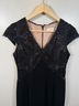 Calvin Klein 100% Polyester 80% Polyester 20% Spandex 100% Polyester Black Cocktail Dress Size 2 - photo 4
