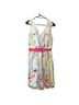 Chetta B White Pink Casual Dress Size 6 - photo 1