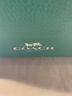 Coach 100% Leather Teal Leather Tote One size - photo 4