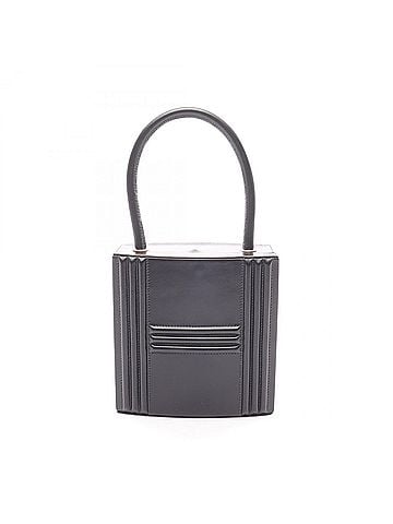 Hermès Hermes Kelly handbag with padlock, calfskin (box calf leather), black. (view 1)