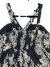 Verty Damask Black White Tank Top Size S - photo 2