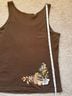 Roxy Floral Brown Tank Top Size M - photo 6