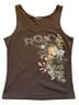 Roxy Floral Brown Tank Top Size M - photo 1