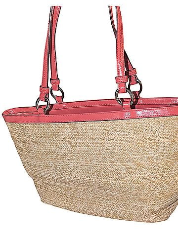 Coach Straw Floral F29861 Tote (view 2)