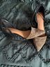 Crown Vintage Leopard Print Black Tan Flats Size 7 1/2 - photo 5