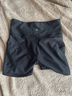 Athleta Solid Black Athletic Shorts Size M - photo 5
