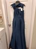 Amsale 100% Polyester Blue Cocktail Dress Size 4 - photo 5