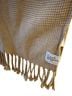 Frank & Eileen 100% Cotton Checkered-gingham Tan Scarf One size - photo 3