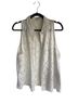 Equipment White Sleeveless Blouse Size L - photo 1