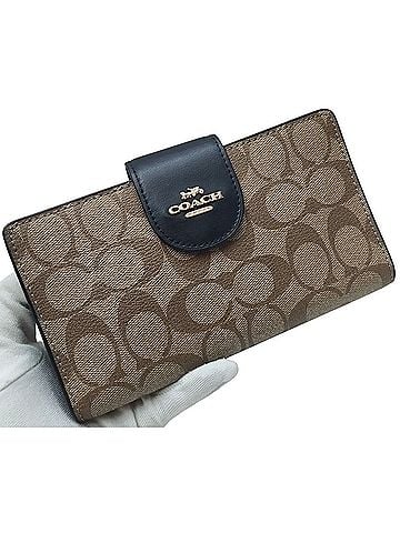Coach Phone Wallet Wrislet Leather Wristlet (view 1)