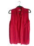 Equipment Red Sleeveless Blouse Size L - photo 1