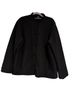 Eileen Fisher Solid Black Jacket Size L - photo 1