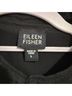 Eileen Fisher Solid Black Jacket Size L - photo 3