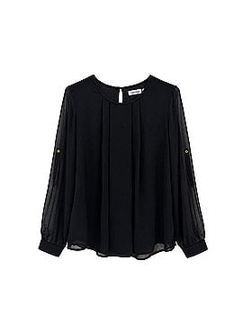 Calvin Klein Long Sleeve Blouse (view 2)