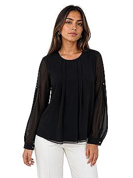 Calvin Klein Long Sleeve Blouse (view 1)