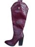 Amazon Basics Burgundy Boots Size 6 - photo 1
